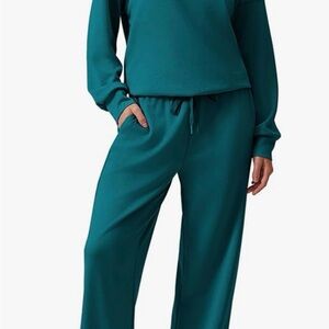Teal Women's Track Pants